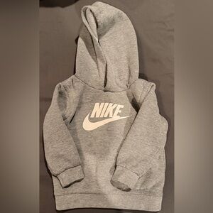 Nike Kids Heather Gray Hoodie